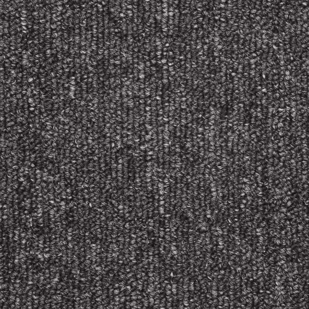 trappemåtter 15 stk. 56x17x3 cm antracit halvrund
