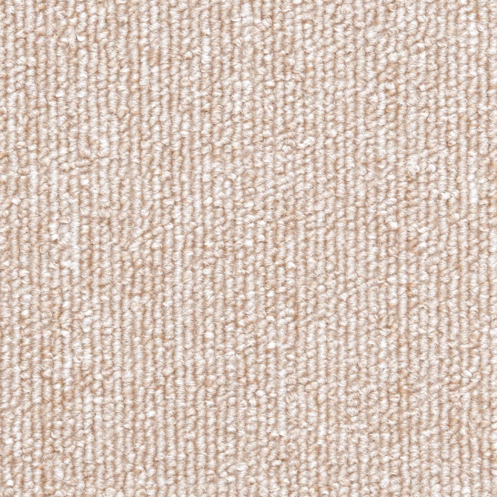 trappemåtter 15 stk. 56x17x3 cm taupe halvrund