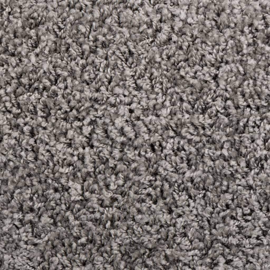 trappemåtter 15 stk. 65x21x4 cm grå halvrunde store