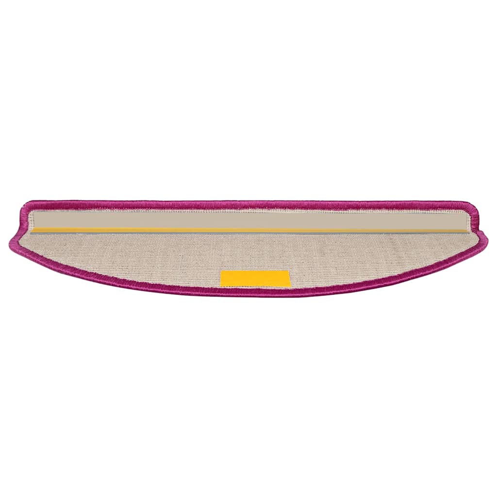 trappemåtter 15 stk. 65x21x4 cm violet halvrund stor