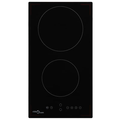 keramisk kogeplade med 2 brændere Touch Control 3000 W