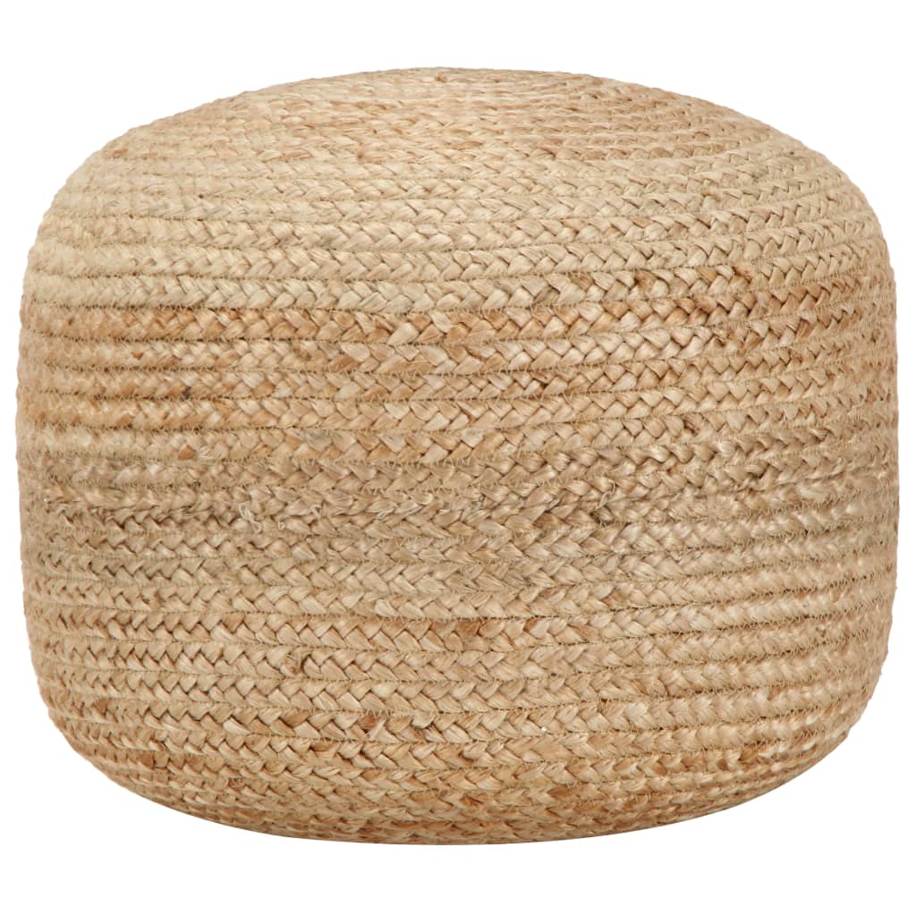 håndlavet puf 45 x 30 jute