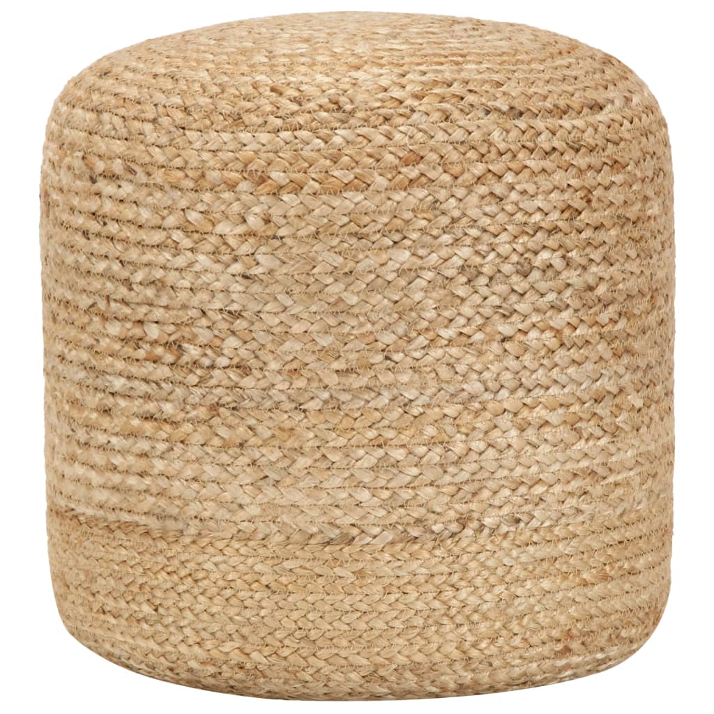 håndlavet puf 40 x 45 cm jute