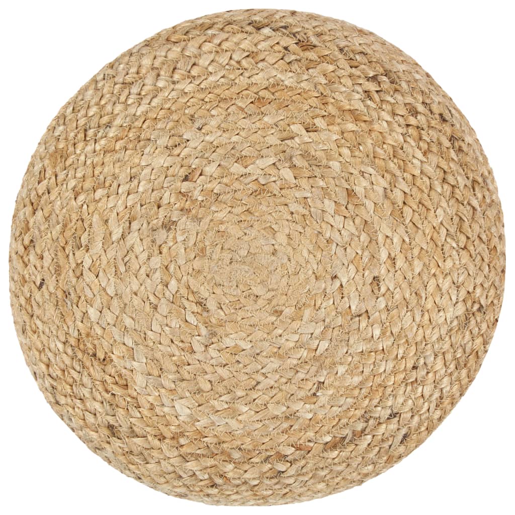 håndlavet puf 40 x 45 cm jute