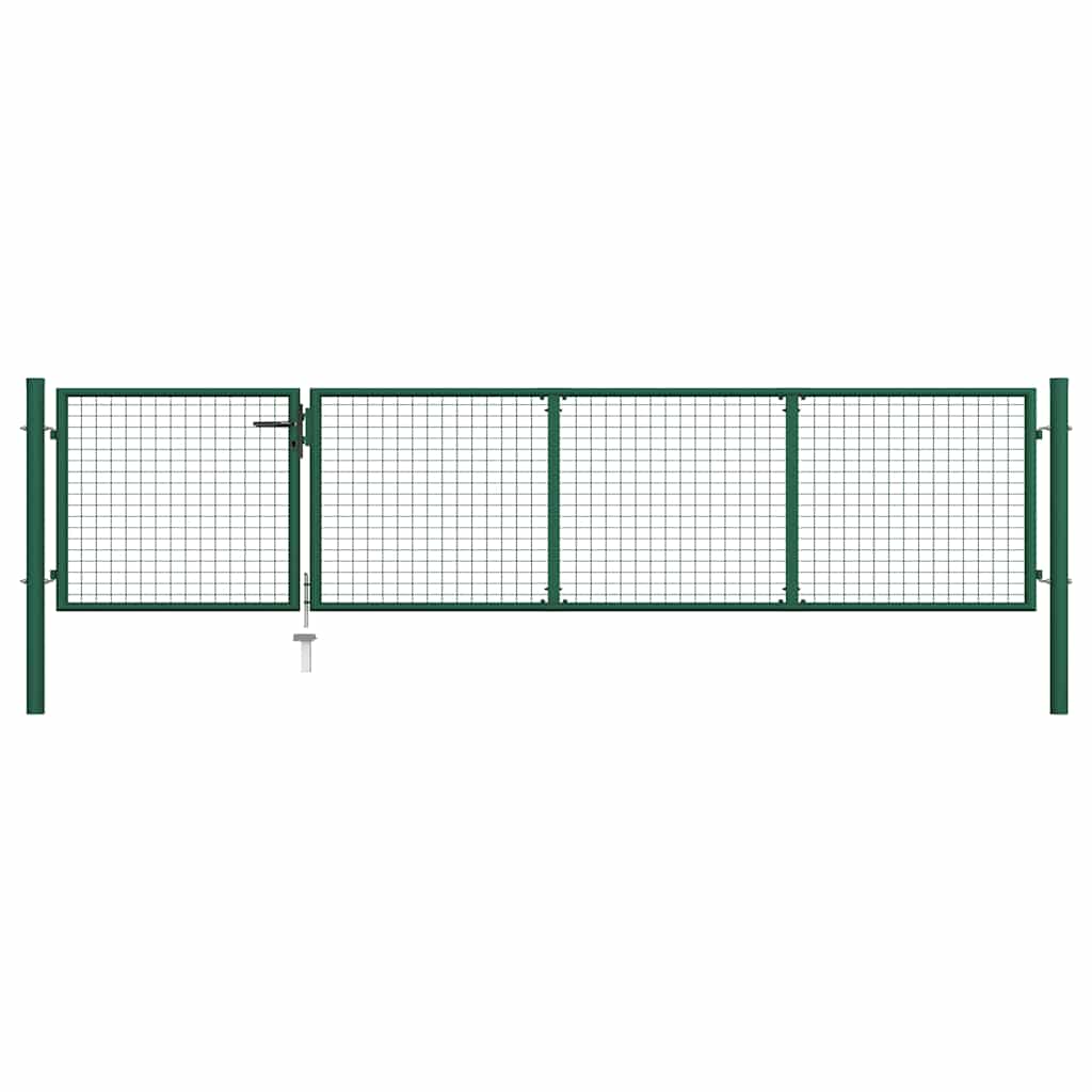 havelåge stål 350x75 cm grøn