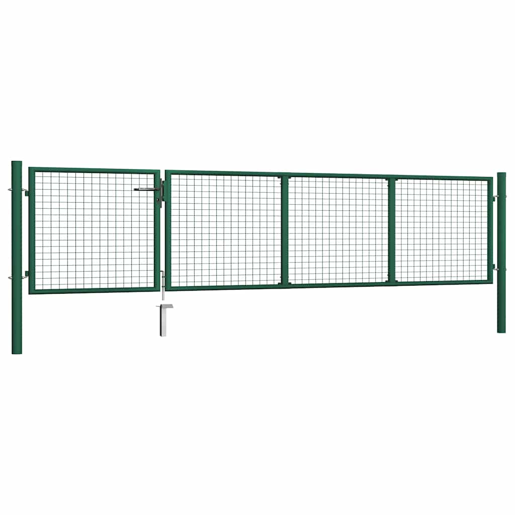 havelåge stål 350x75 cm grøn