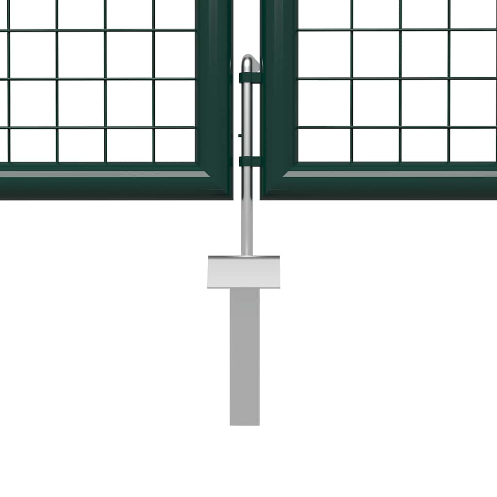 havelåge stål 400x150 cm grøn