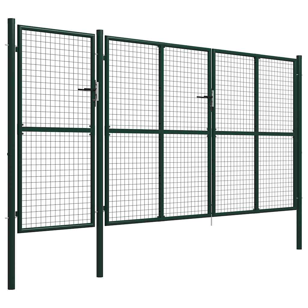 havelåge stål 400x200 cm grøn