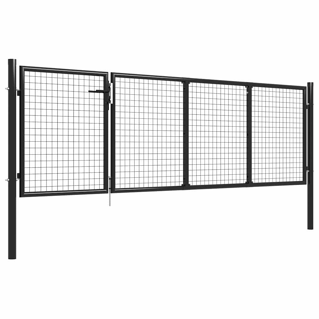 havelåge stål 350x75 cm antracitgrå