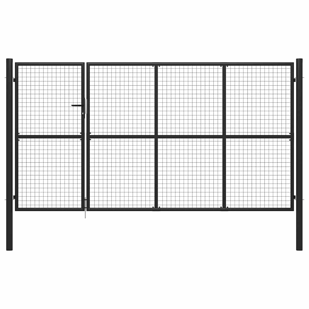 havelåge stål 350x150 cm antracitgrå