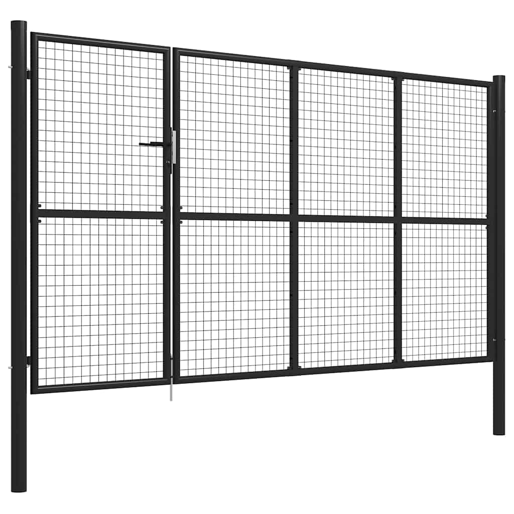 havelåge stål 350x150 cm antracitgrå
