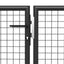 havelåge stål 400x100 cm antracitgrå