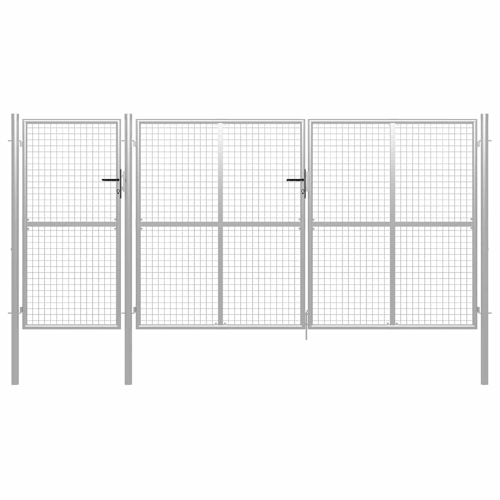 havelåge stål 400x150 cm sølv