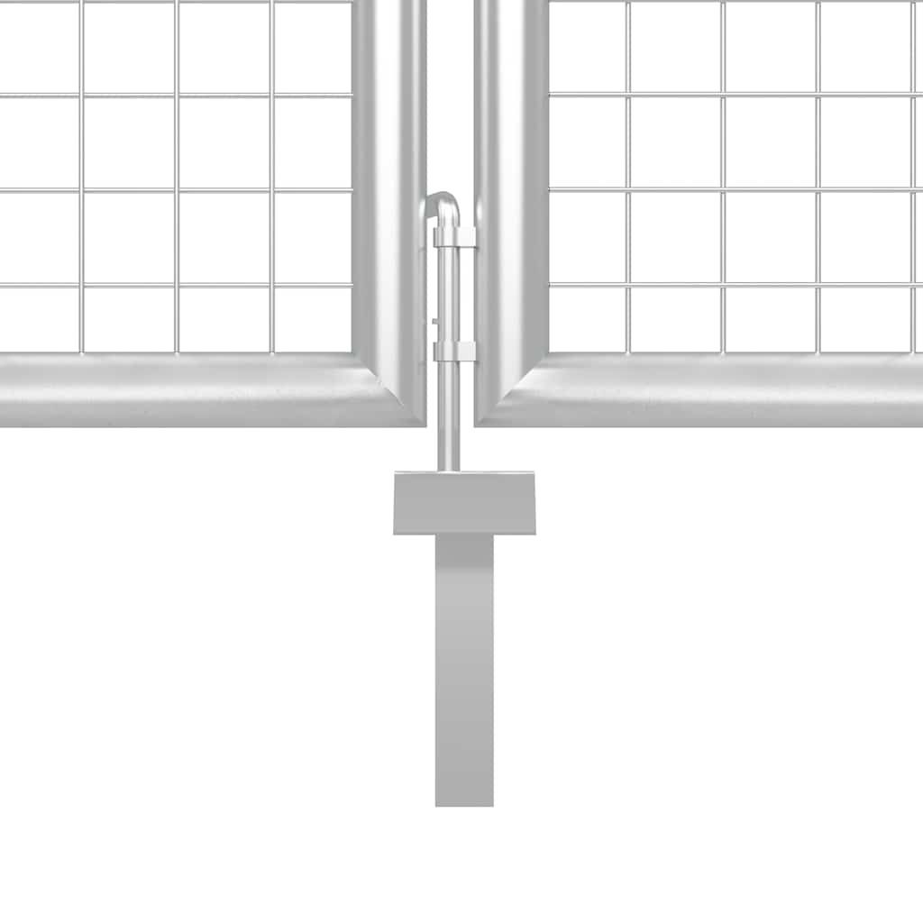 havelåge stål 400x150 cm sølv