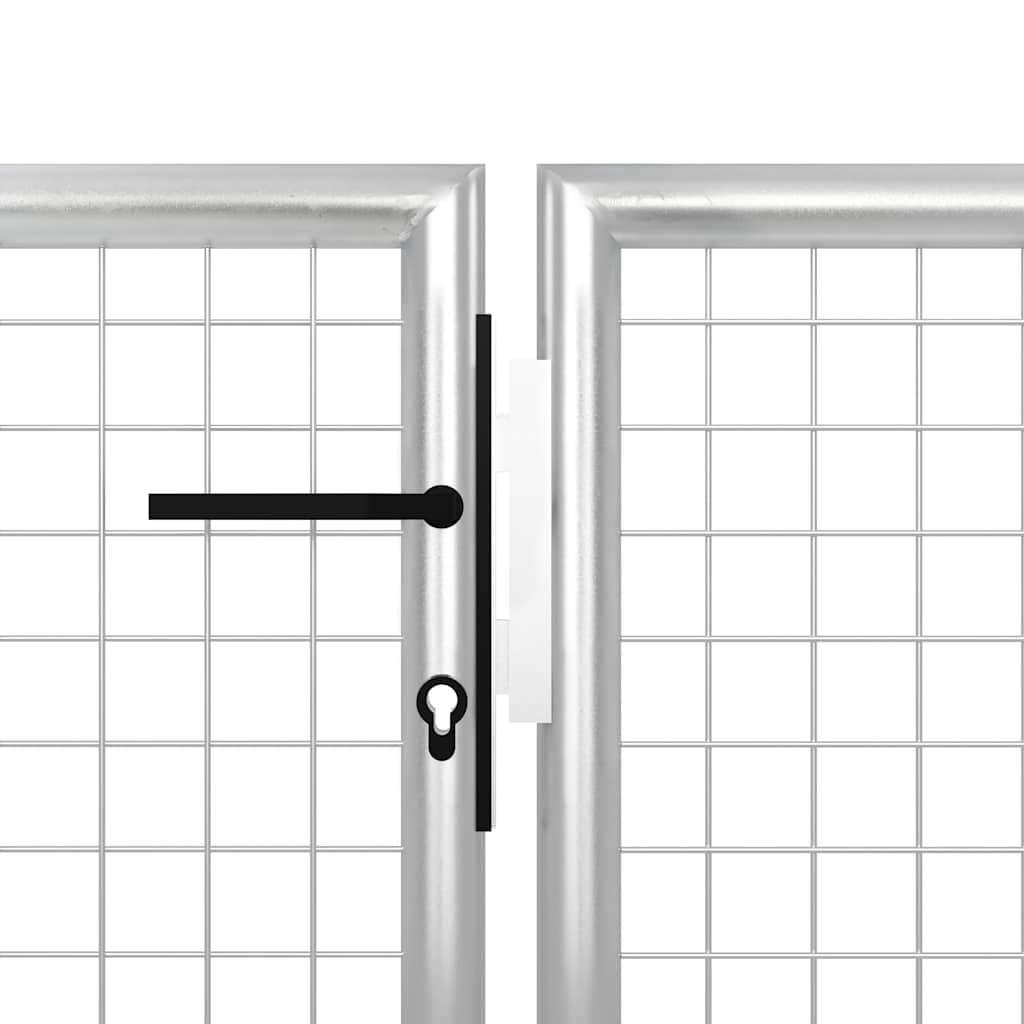 havelåge stål 400x150 cm sølv