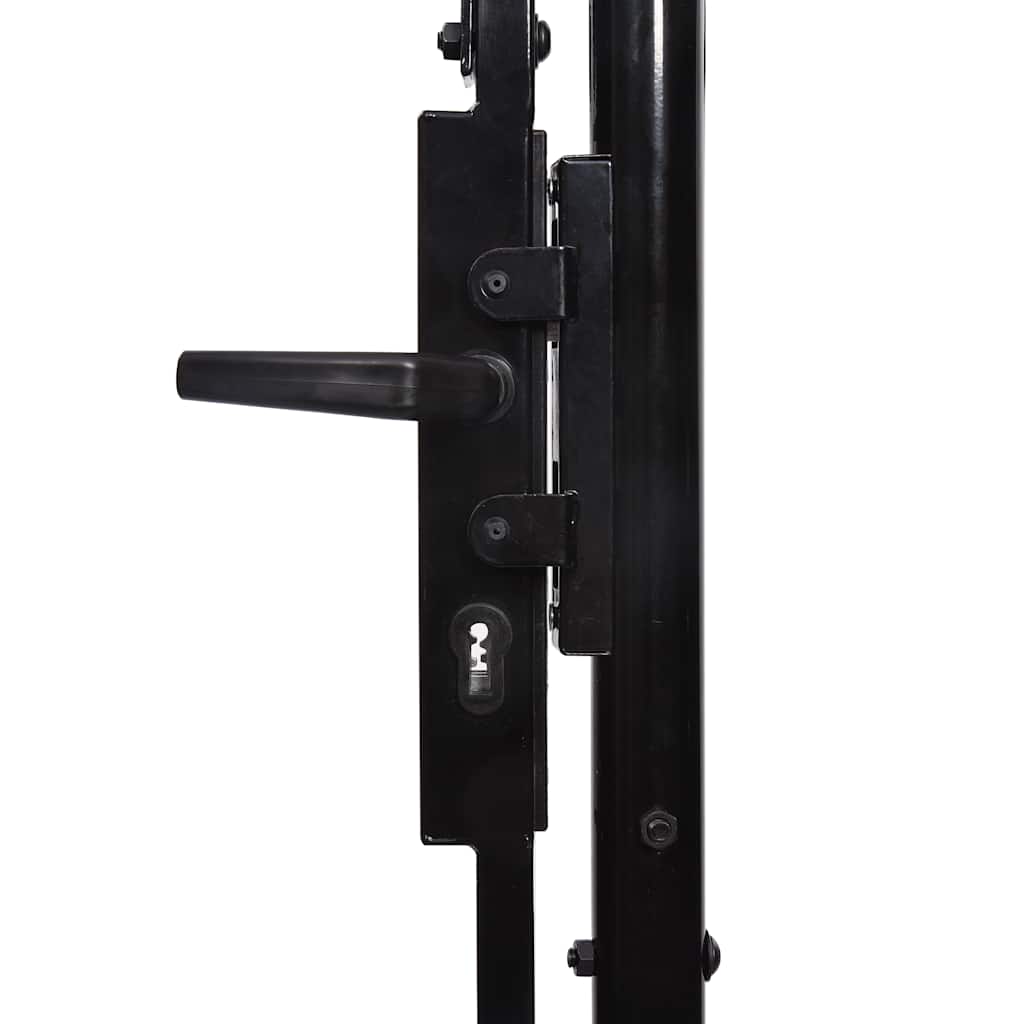 havelåge Woerden stål 1x4 m sort