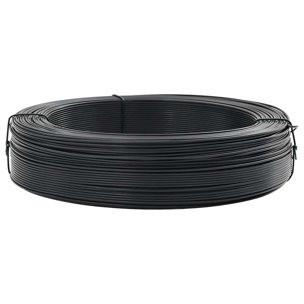hegnsbindetråd 250 m 1,4/2 mm stål antracitgrå