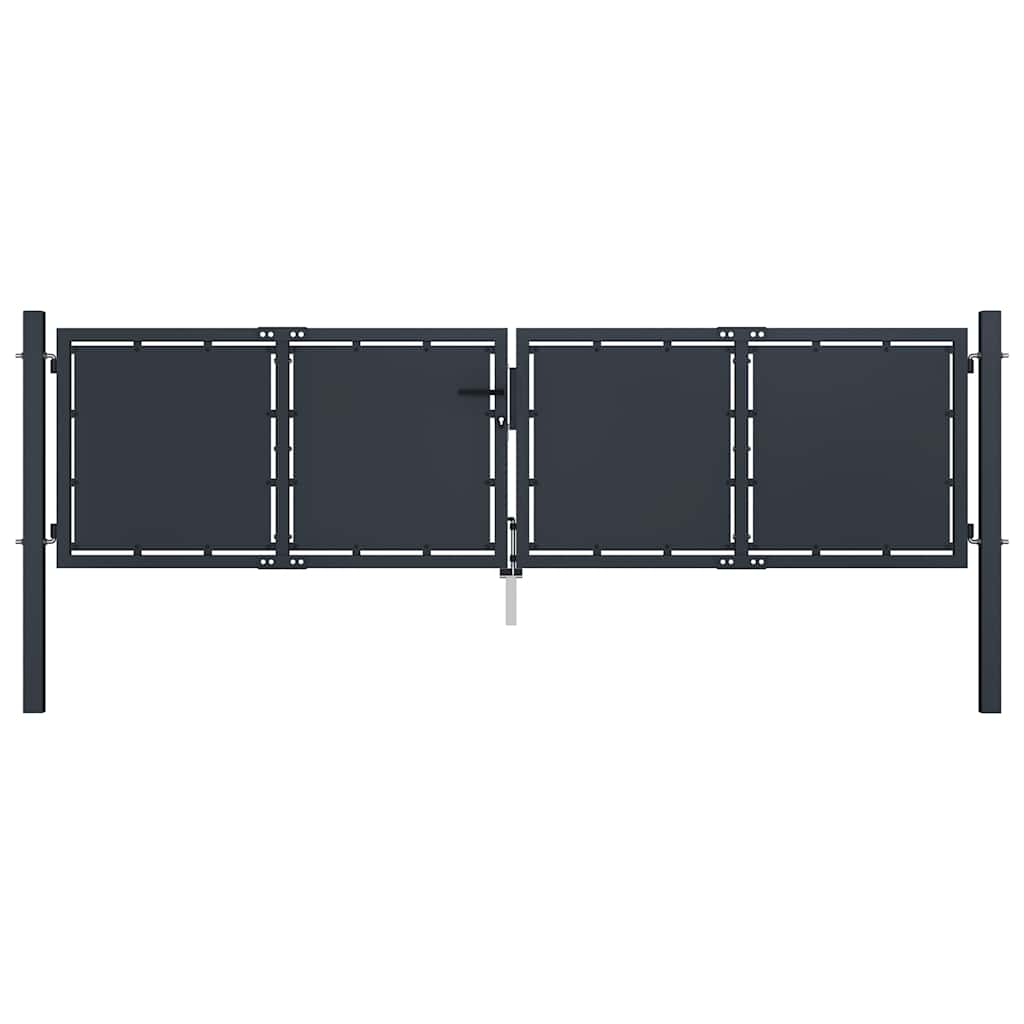 havelåge stål 300x75 cm antracitgrå