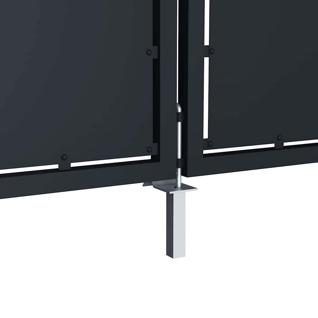 havelåge stål 300x75 cm antracitgrå