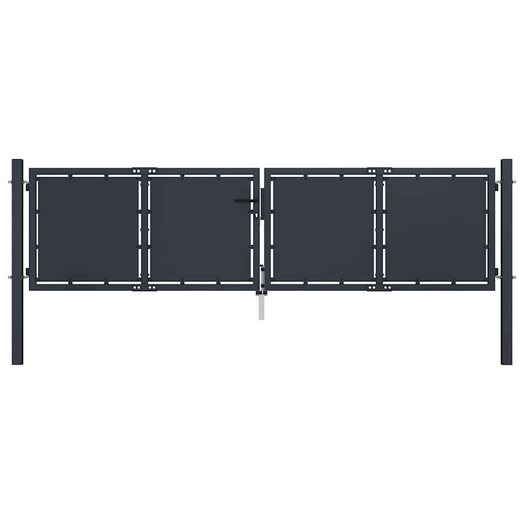 havelåge stål 300x100 cm antracitgrå