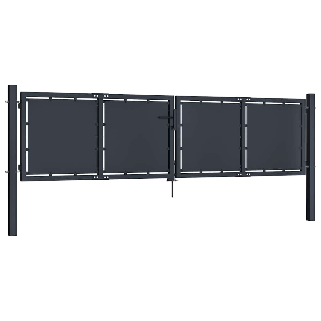 havelåge stål 300x100 cm antracitgrå