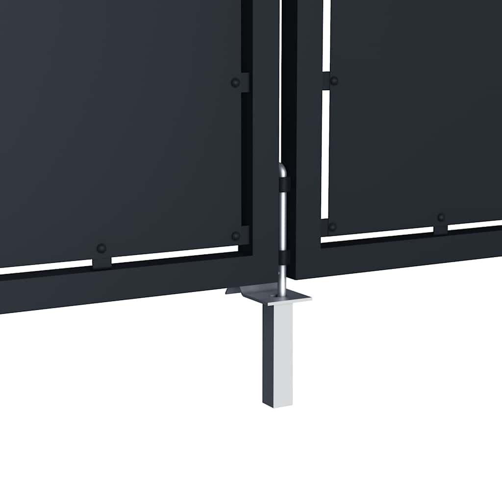 havelåge stål 300x175 cm antracitgrå