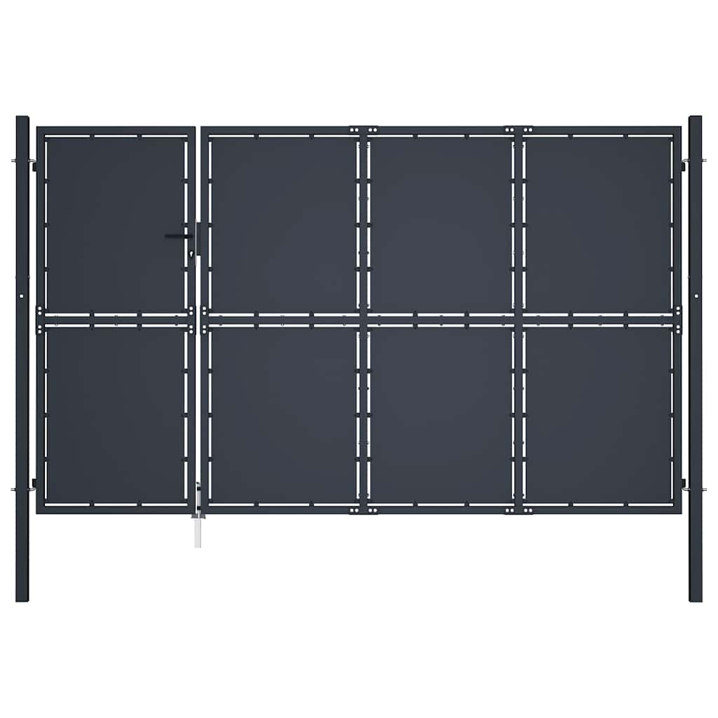 havelåge stål 350x150 cm antracitgrå