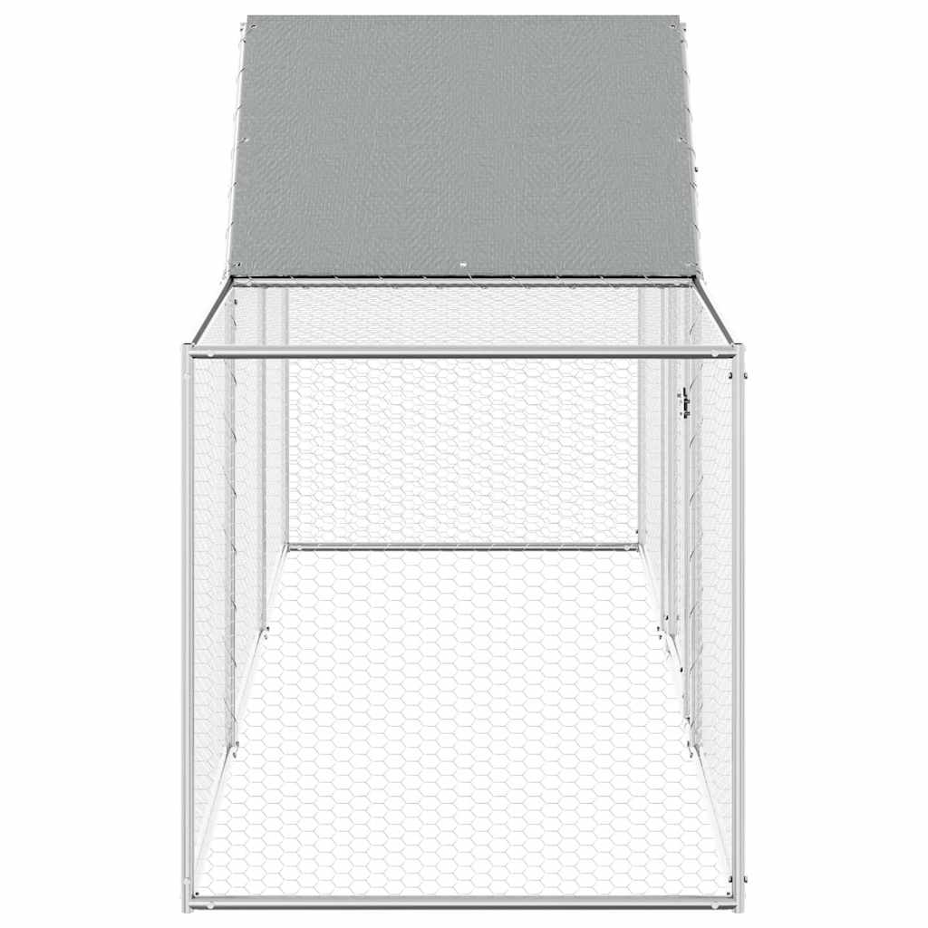 hønsegård 3x1x1,5 m galvaniseret stål