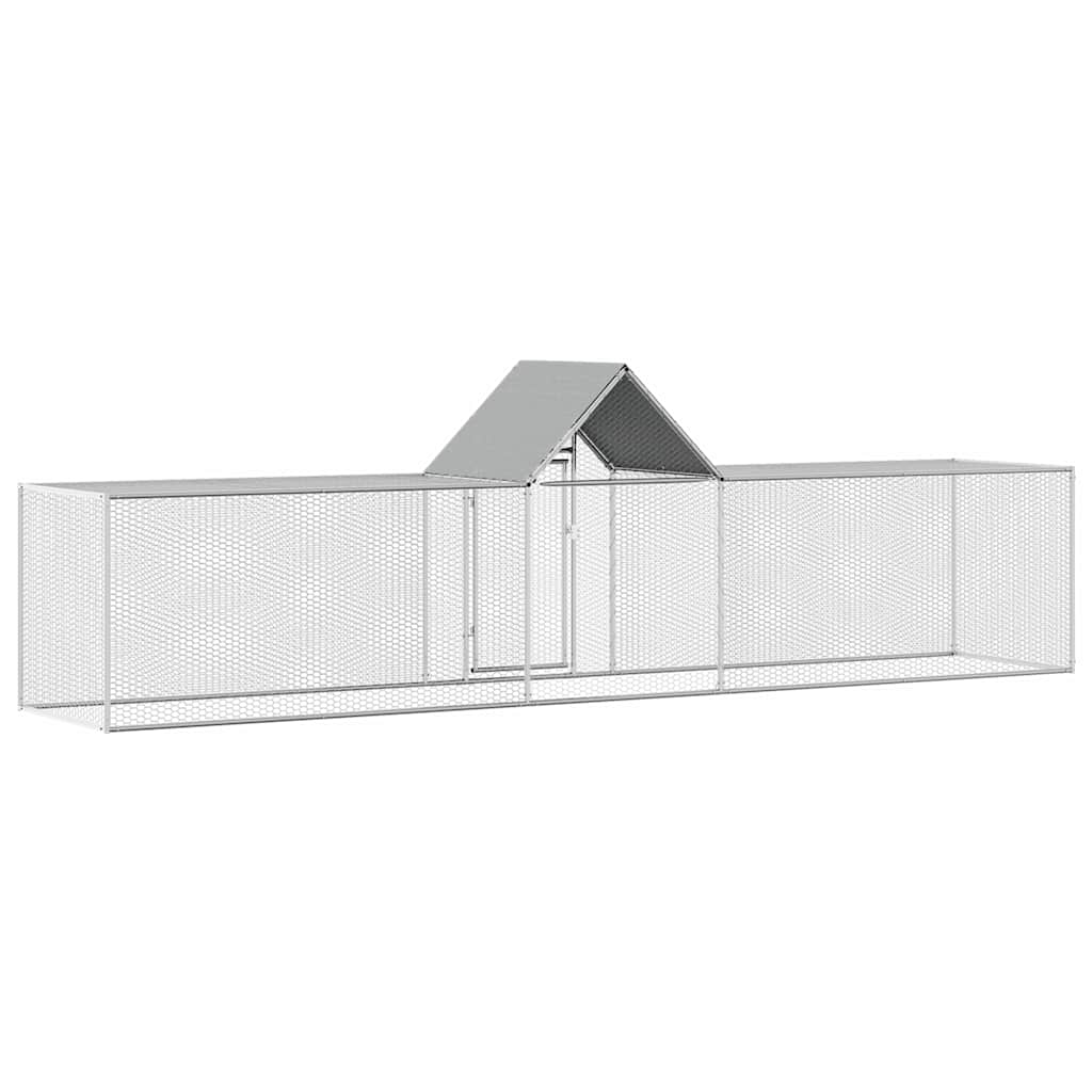 hønsegård5x1x1,5 m galvaniseret stål
