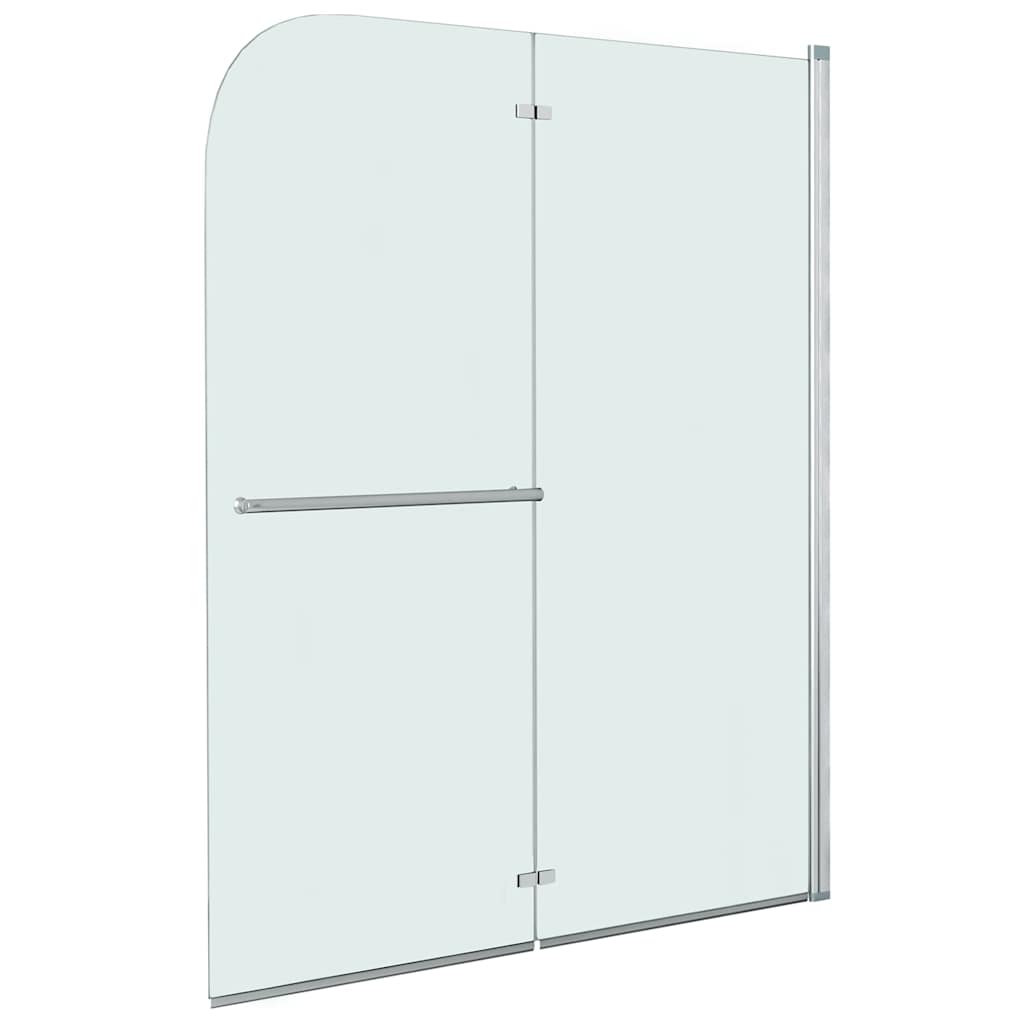 foldbar brusekabine 2 paneler ESG 120x140 cm