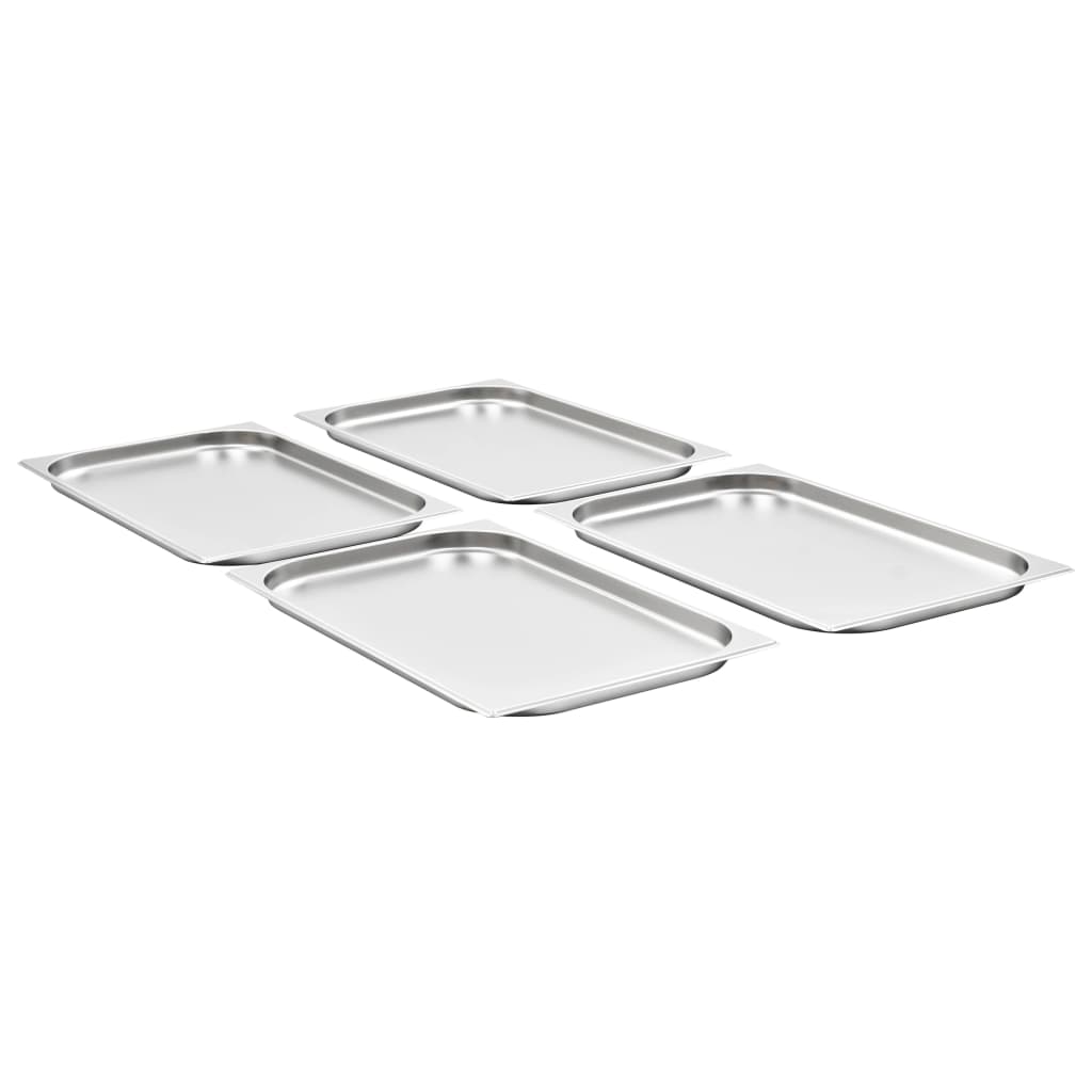 gastronorm beholder 4 stk. GN 1/1 20 mm rustfrit stål