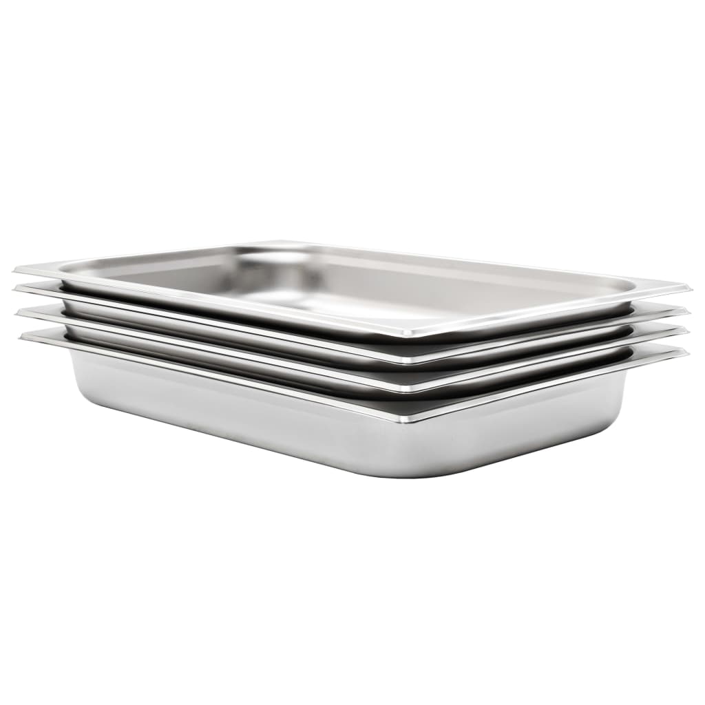 gastronorm beholder 4 stk. GN 1/1 65 mm rustfrit stål