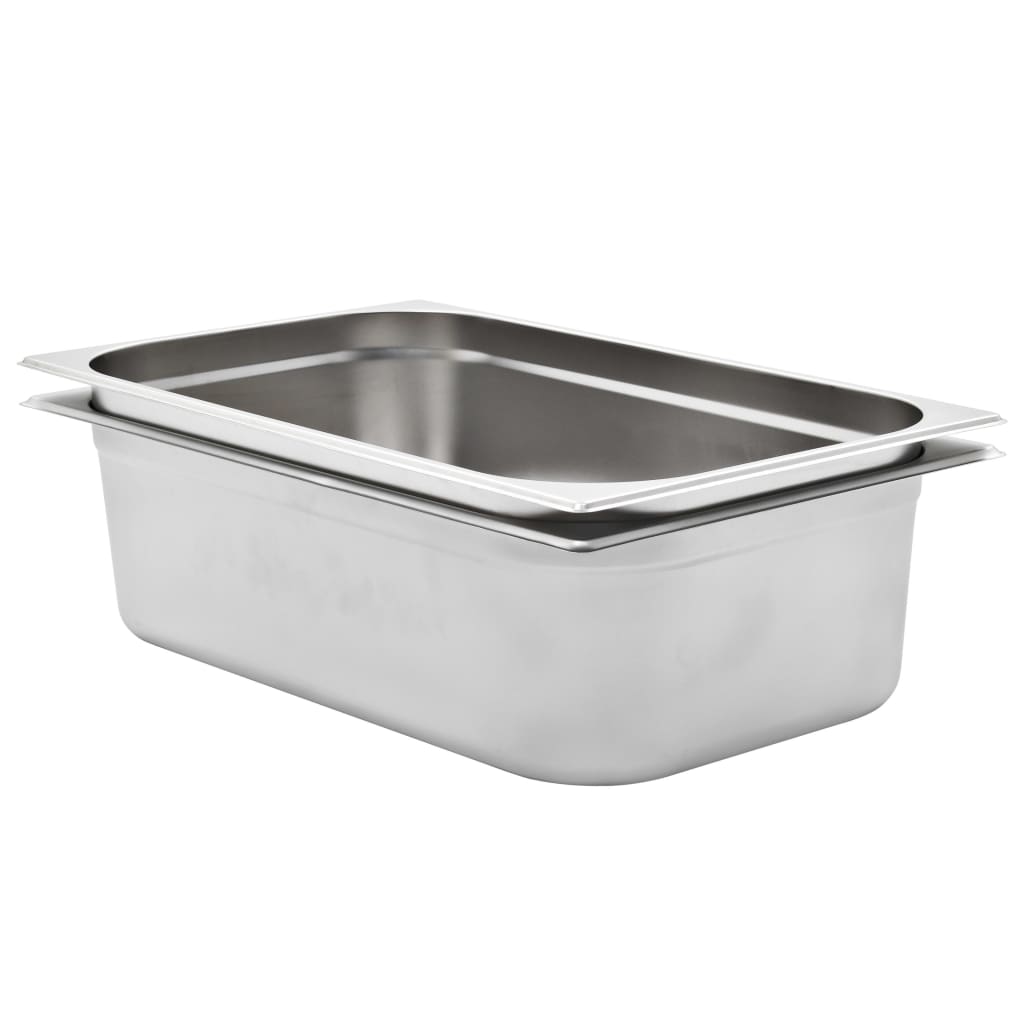 gastronorm beholder 2 stk. GN 1/1 150 mm rustfrit stål