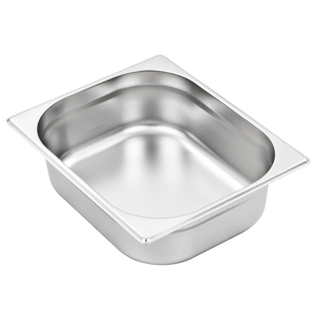 gastronorm beholder 4 stk. GN 1/2 100 mm rustfrit stål