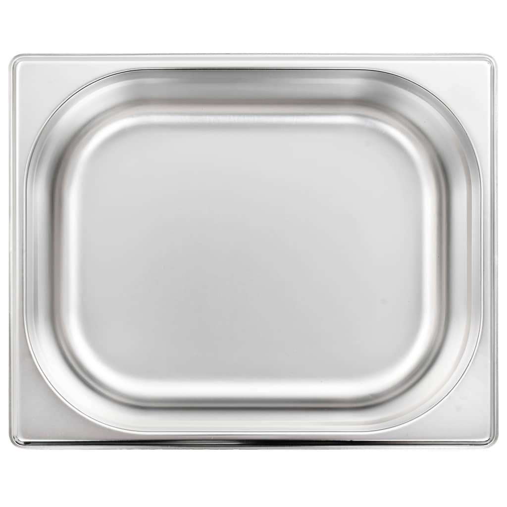 gastronorm beholder 4 stk. GN 1/2 100 mm rustfrit stål