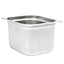 gastronorm beholder 2 stk. GN 1/2 200 mm rustfrit stål