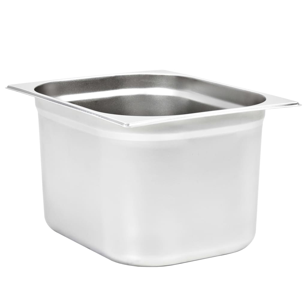 gastronorm beholder 2 stk. GN 1/2 200 mm rustfrit stål