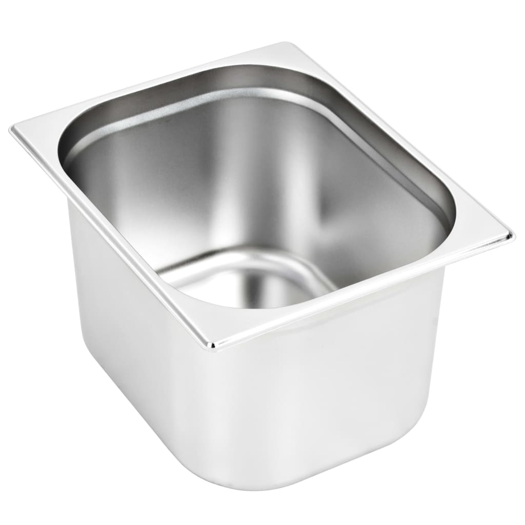 gastronorm beholder 2 stk. GN 1/2 200 mm rustfrit stål