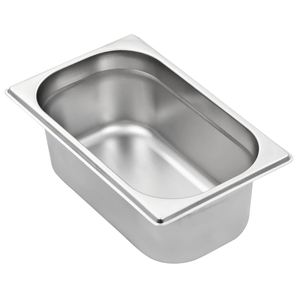 gastronorm beholder 8 stk. GN 1/4 100 mm rustfrit stål