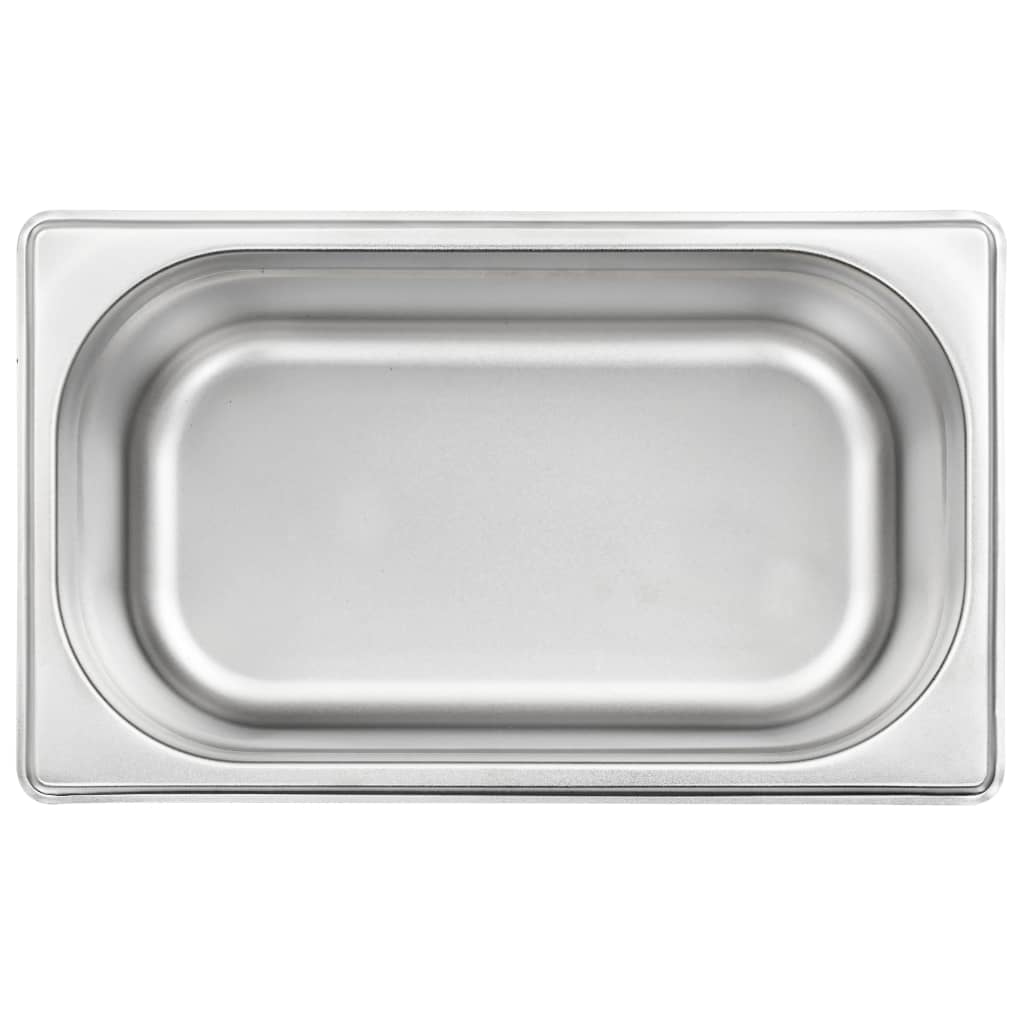 gastronorm beholder 8 stk. GN 1/4 100 mm rustfrit stål