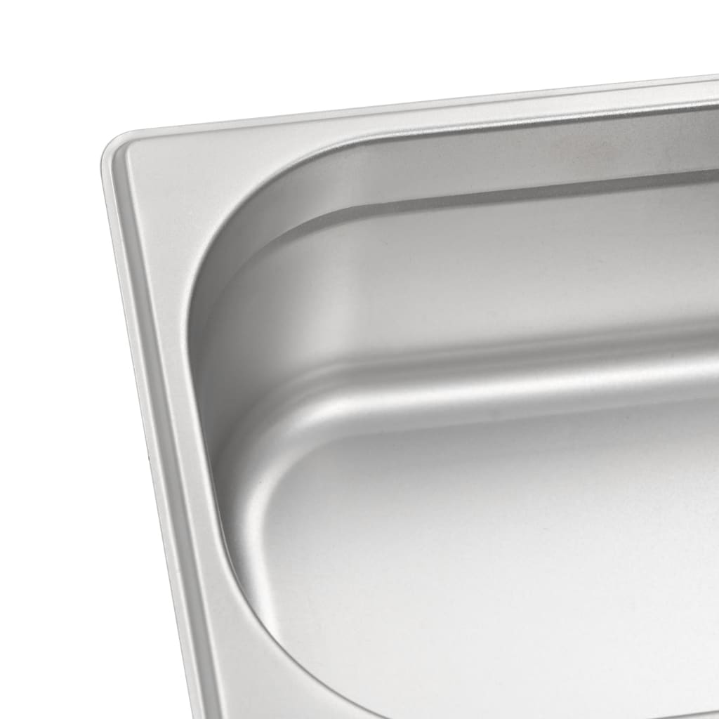 gastronorm beholder 8 stk. GN 1/4 100 mm rustfrit stål