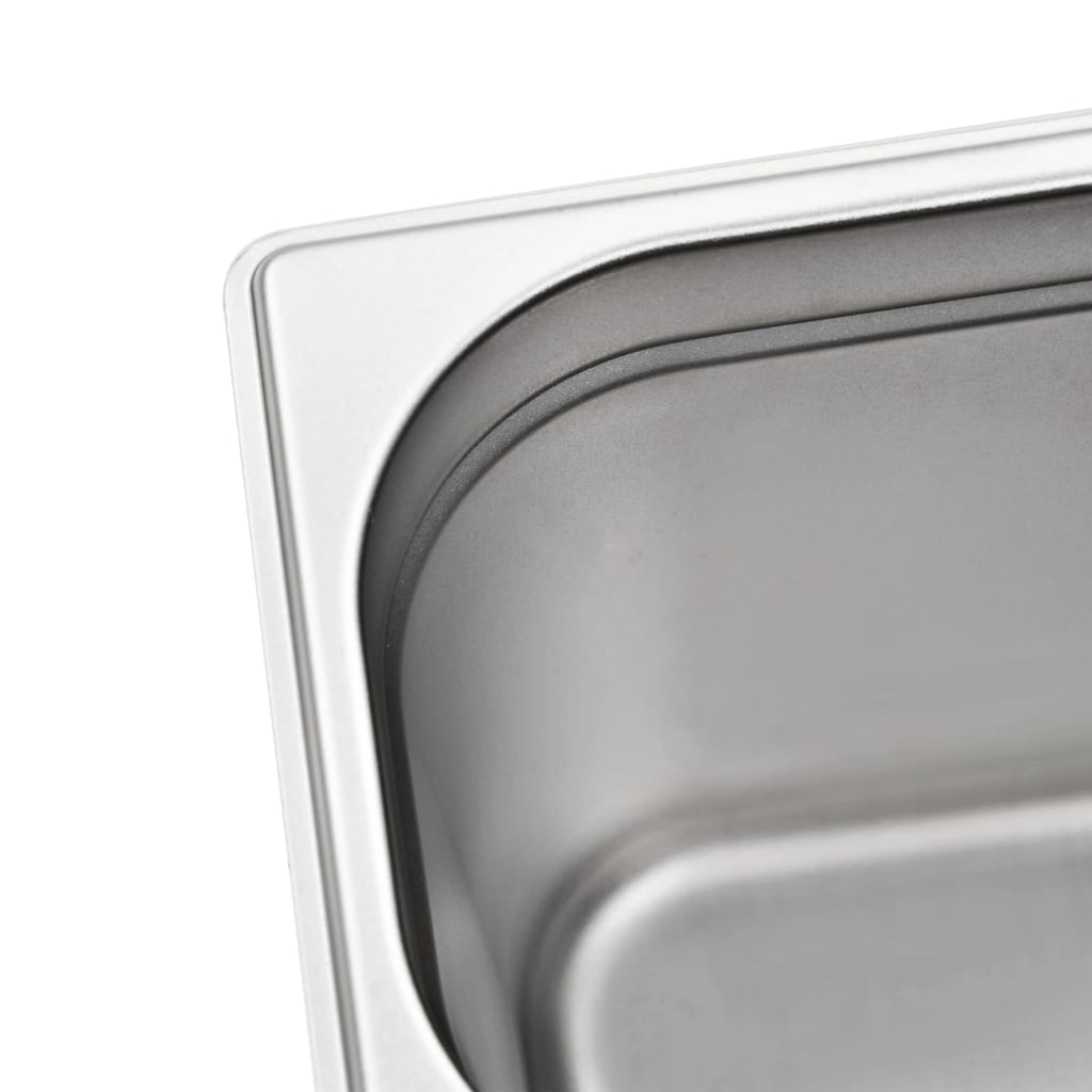 gastronorm beholder 4 stk. GN 1/4 200 mm rustfrit stål