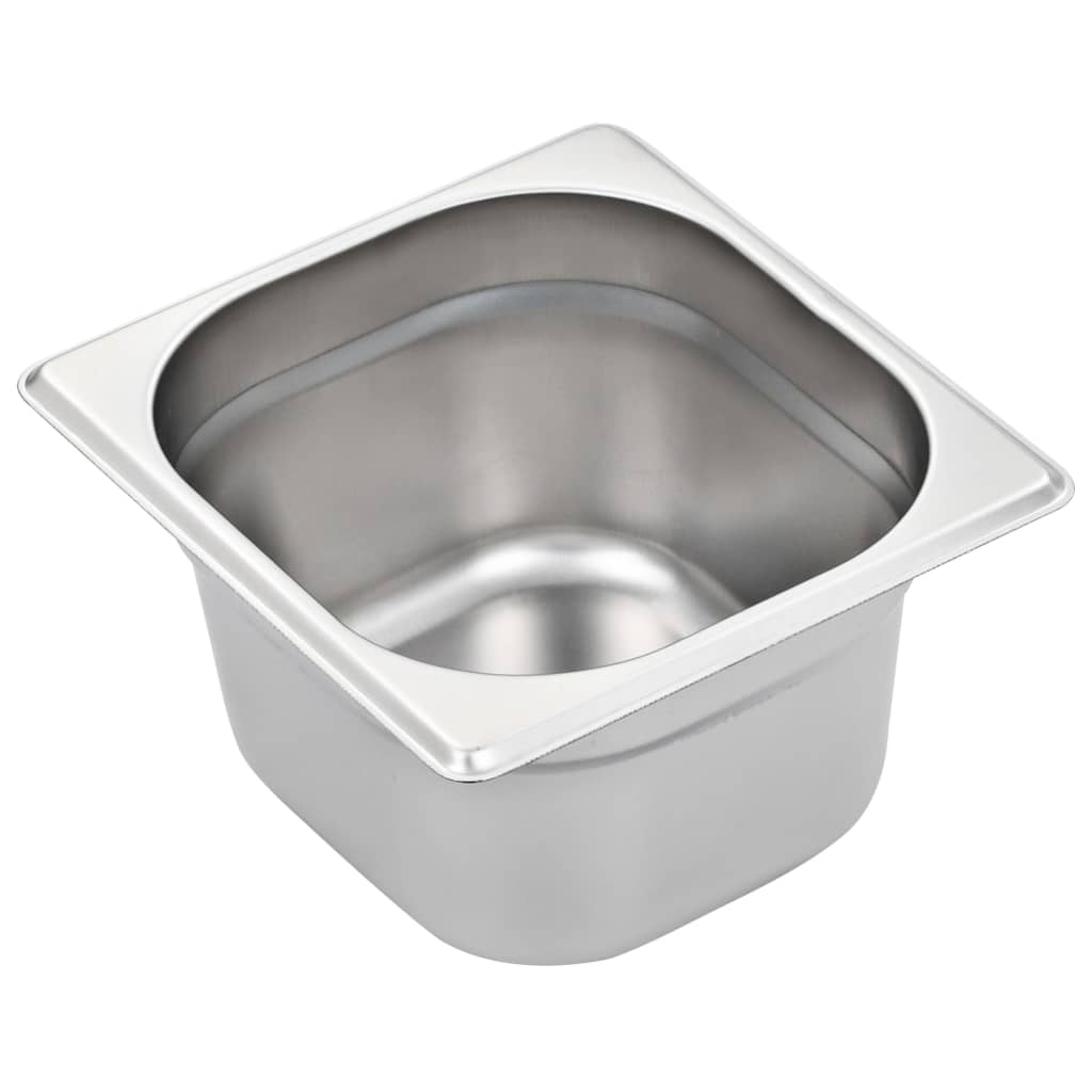 gastronorm beholder 12 stk. GN 1/6 100 mm rustfrit stål