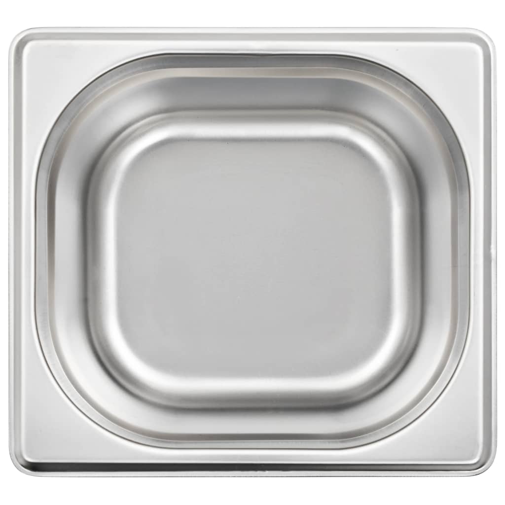 gastronorm beholder 12 stk. GN 1/6 100 mm rustfrit stål