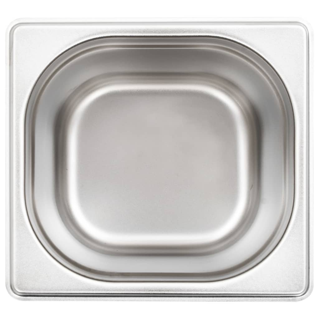 gastronorm beholder 8 stk. GN 1/6 150 mm rustfrit stål