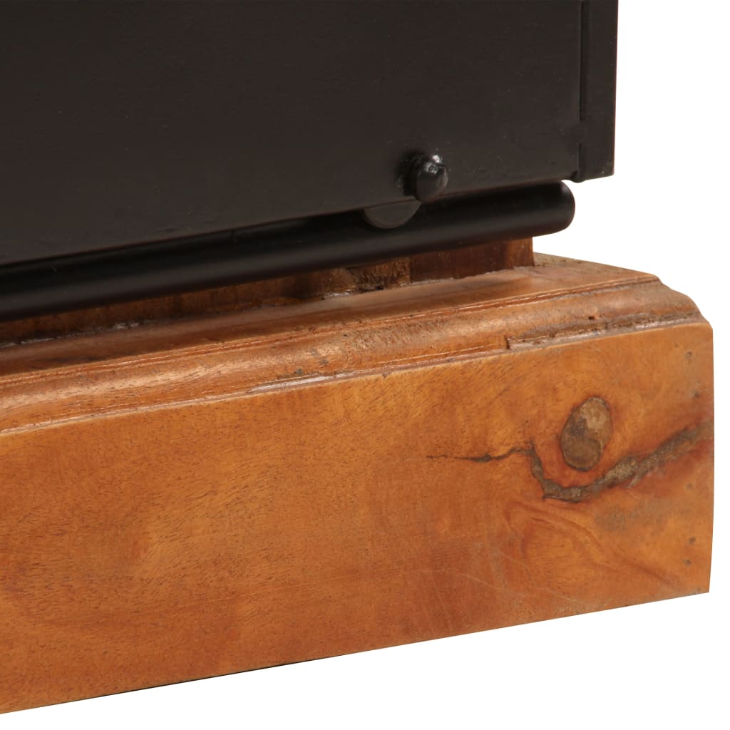 tv-skab 110x30x45 cm massivt genbrugstræ