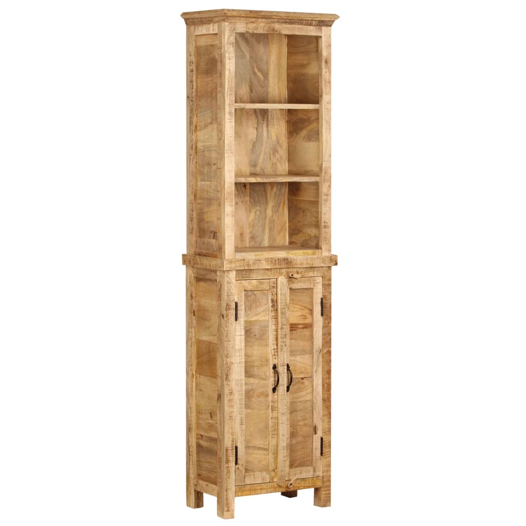 bogreol massivt mangotræ 50 x 30 x 180 cm