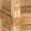 bogreol massivt mangotræ 50 x 30 x 180 cm