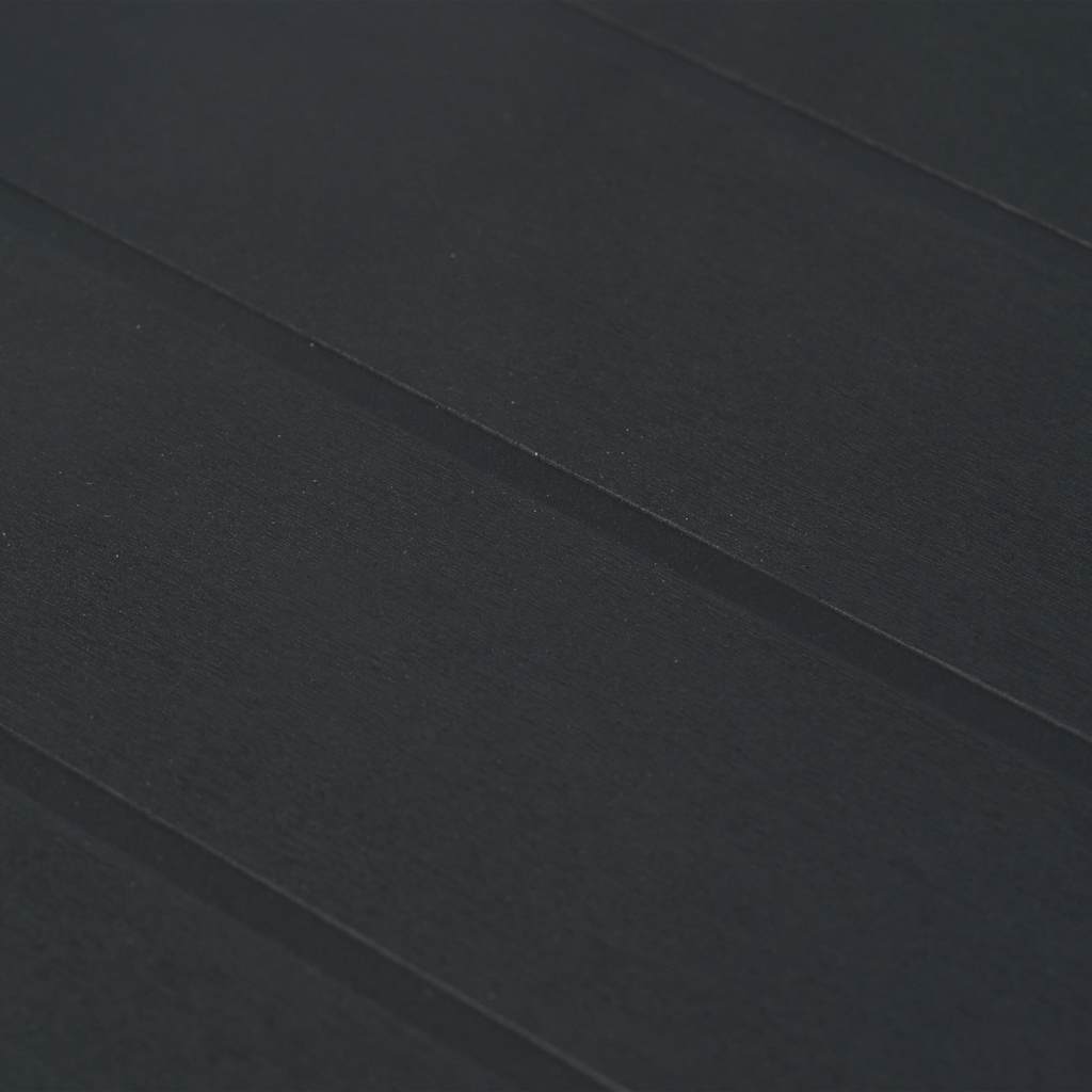 havebord 150 x 90 x 72 cm plastik rattanlook antracitgrå