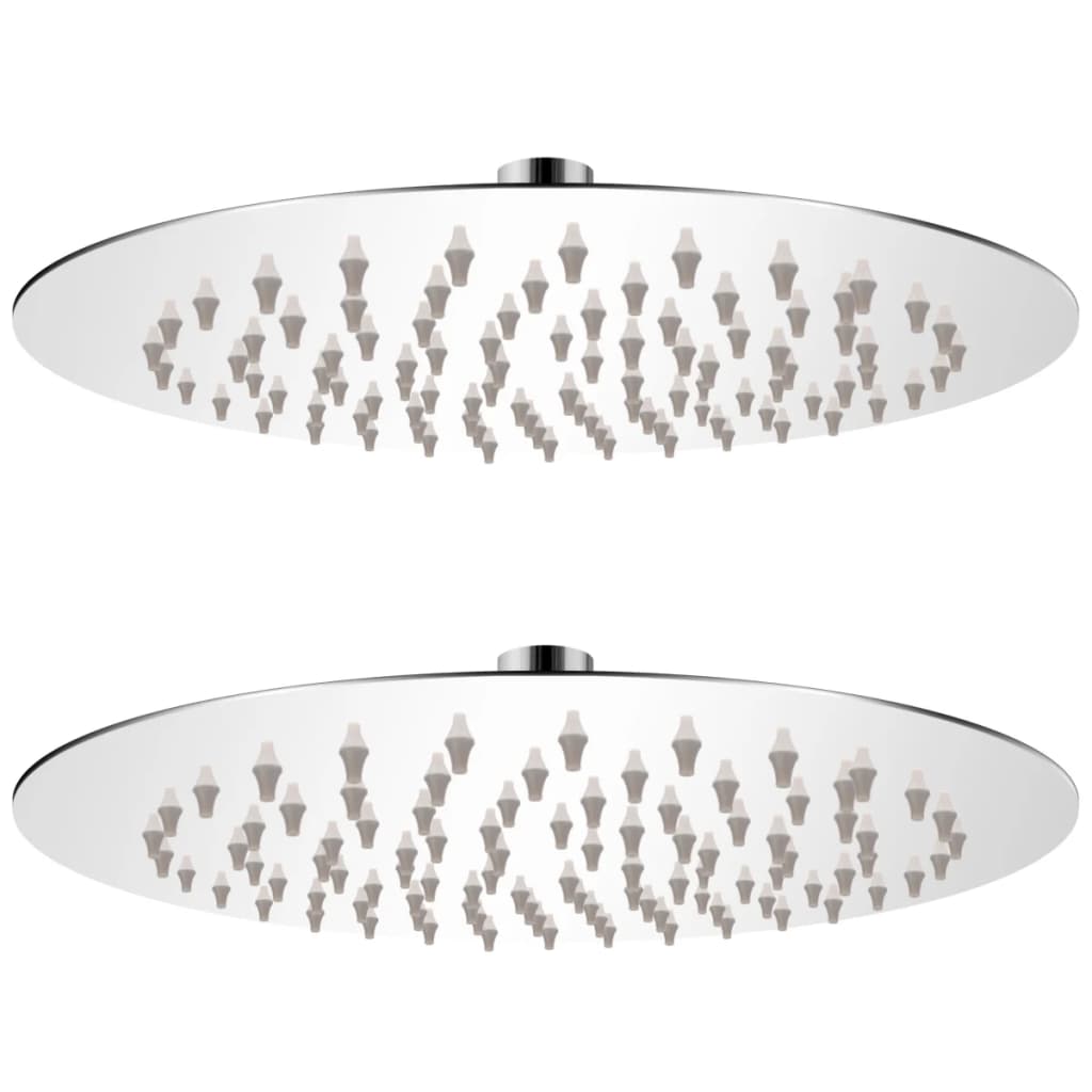 brusehoved rainshower-funktion 2 stk. rustfrit stål Ø 20 cm